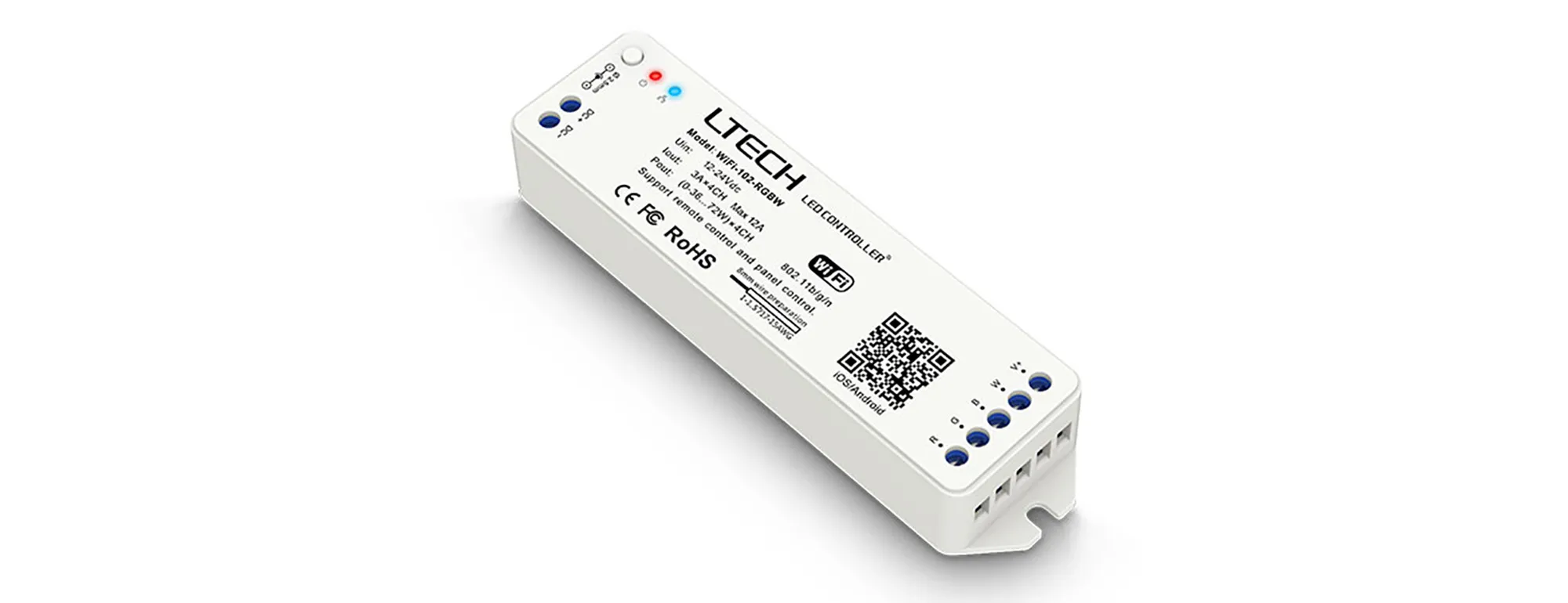 Wi-Fi LED Controller Controllers LTECH DMX / RGB / WWCW